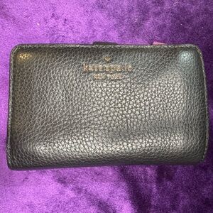 Kate Spade Black Leather Wallet